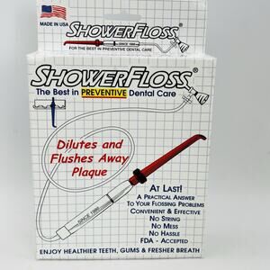 ShowerFloss SF-1 Oral Irrigation Flossing Shower Integrated Design New In Box